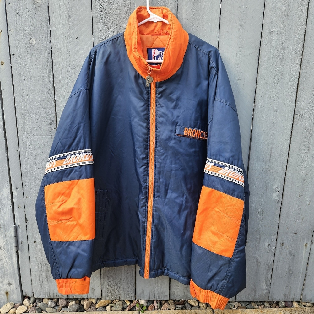 Vintage Pro Player NFL Denver Broncos Jacket